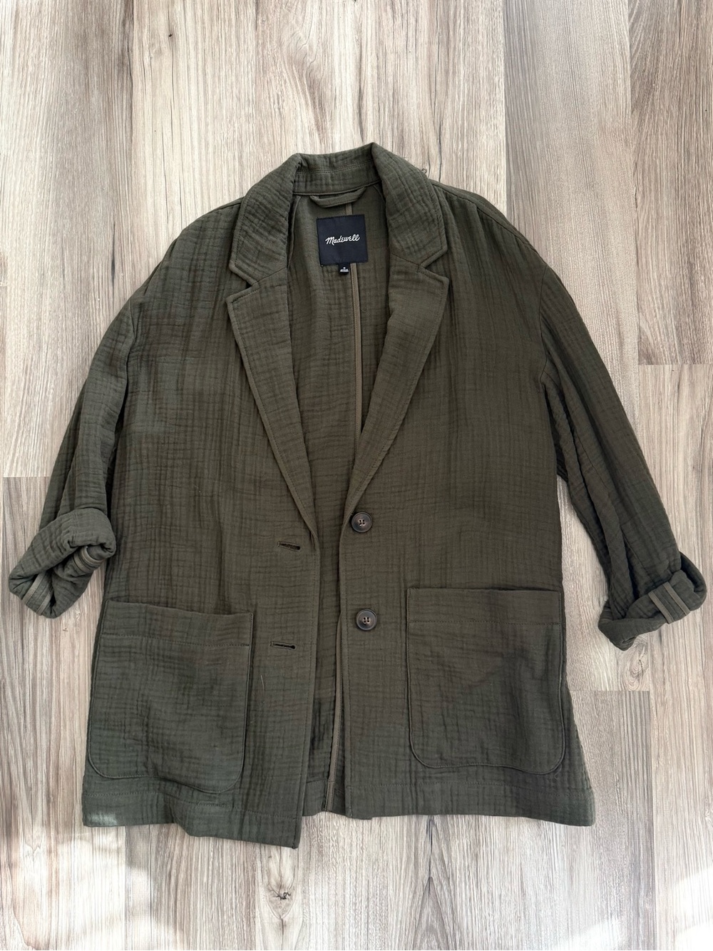 Madewell Lightspun Dorset Blazer